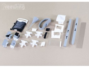 Freewing F-16 V2 Arctic Camo Plastic Parts Set 1 Freewing F-16 V2 Arctic Camo Plastic Parts Set 1